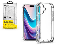 iPhone 16 Plus Case ROAR Armor Shockproof - Transparent