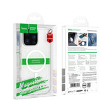 iPhone 16 Pro Case Hoco MAG Magnetic PC and TPU - Transparent