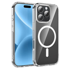 iPhone 16 Pro Case Hoco MAG Magnetic PC and TPU - Transparent