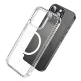 iPhone 16 Pro Max Case Magnetic PC and TPU Protective - Transparent