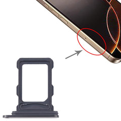 iPhone 16 Pro Dual SIM Card Tray Replacement - Black Titanium