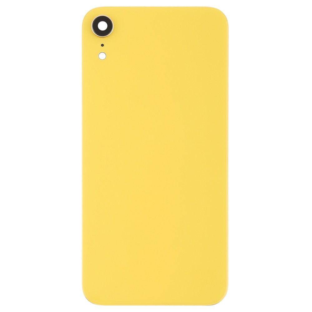 iPhone XR Battery Back Cover with Camera Lens Cover & Adhesive - Yellow