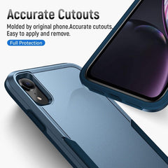 iPhone XR Case Armor Heavy Duty Secure - Blue