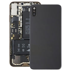 iPhone XS Max Battery Back Cover with Camera Lens Cover & Adhesive - Black