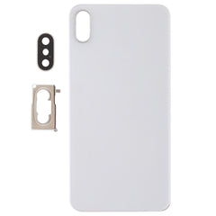 iPhone XS Max Battery Back Cover with Camera Lens Cover & Adhesive - White