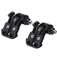 J-Hook Vertical Surface Buckle Mount Set - 2 Pcs