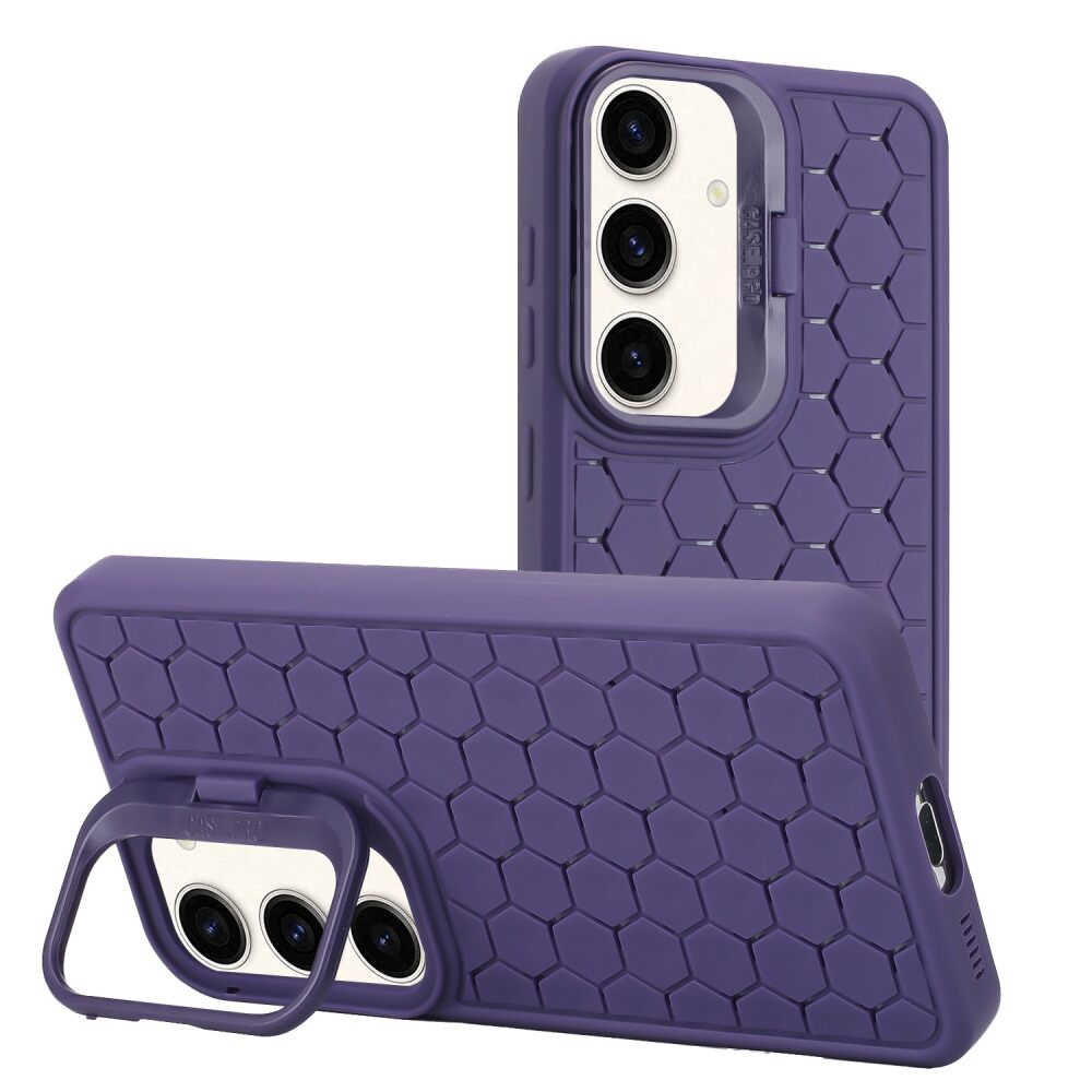 Samsung Galaxy A55 5G Case Lens Holder Protective - Purple