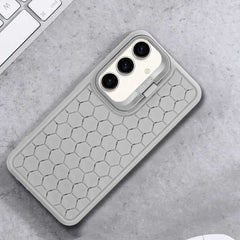 Samsung Galaxy A55 5G Case Lens Holder Protective - Grey