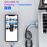 Lightning iPhone Charger Cable Baseus 2.4A Fast Charge 0.5m