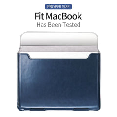 MacBook Air 13.3 Case Dux Ducis HEFI Series PU Leather - Blue