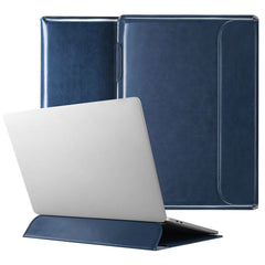 MacBook Air 13.3 Case Dux Ducis HEFI Series PU Leather - Blue