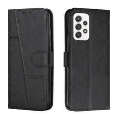 Samsung Galaxy A73 5G Case Magnetic PU Leather - Black