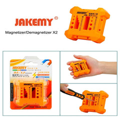 Magnetizer / Demagnetizer JAKEMY X2 with Screwdriver Holes