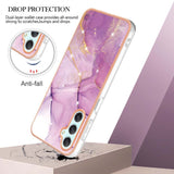 Samsung Galaxy A25 5G Case Marble Dual-side IMD - Purple