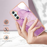 Samsung Galaxy A25 5G Case Marble Dual-side IMD - Purple