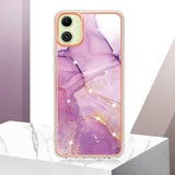 Samsung Galaxy A05 Case Marble Dual-side TPU - Purple