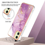 Samsung Galaxy A05 Case Marble Dual-side TPU - Purple