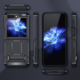 Samsung Galaxy Z Flip 5 Case Protective Matte Holder - Black