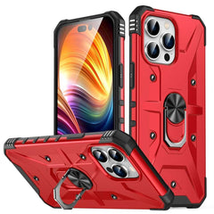 iPhone 15 Pro Max Case PC and TPU Protective - Red