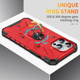 iPhone 15 Pro Max Case PC and TPU Protective - Red