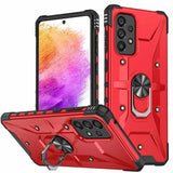 Samsung Galaxy A73 5G Case Metal Ring Holder - Red