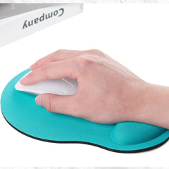 Mouse Pad Non-Slip Cloth Gel Wrist Rest - Black