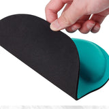 Mouse Pad Non-Slip Cloth Gel Wrist Rest - Black