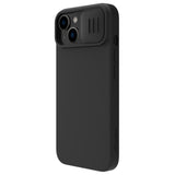 iPhone 15 Plus Case Protective CamShield Magnetic Silicone - Black