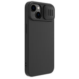 iPhone 15 Plus Case Protective CamShield Magnetic Silicone - Black