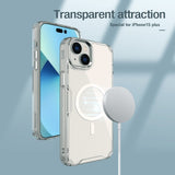 iPhone 15 Plus Case Nature TPU Pro Magnetic - Transparent