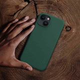 iPhone 15 Plus Case shcokproof Super Frosted Shield Pro - Deep Green