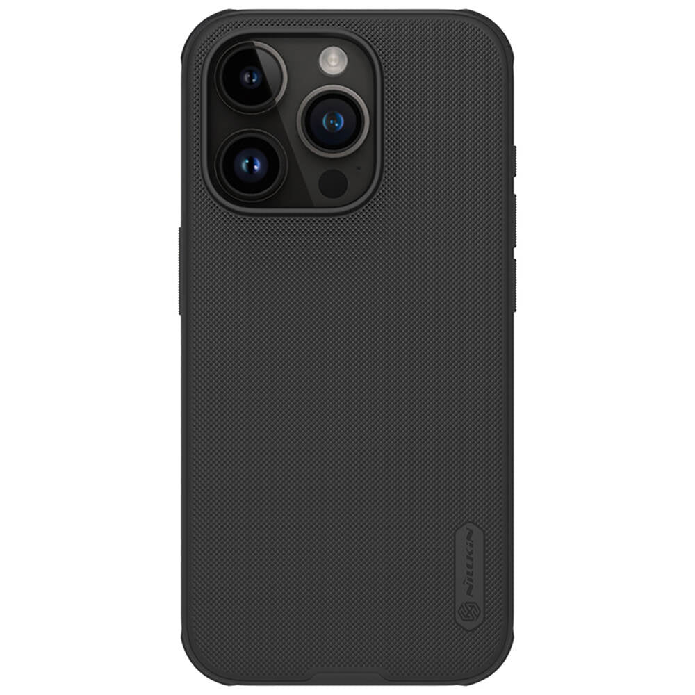 iPhone 15 Pro Case Protective Super Frosted Shield - Black