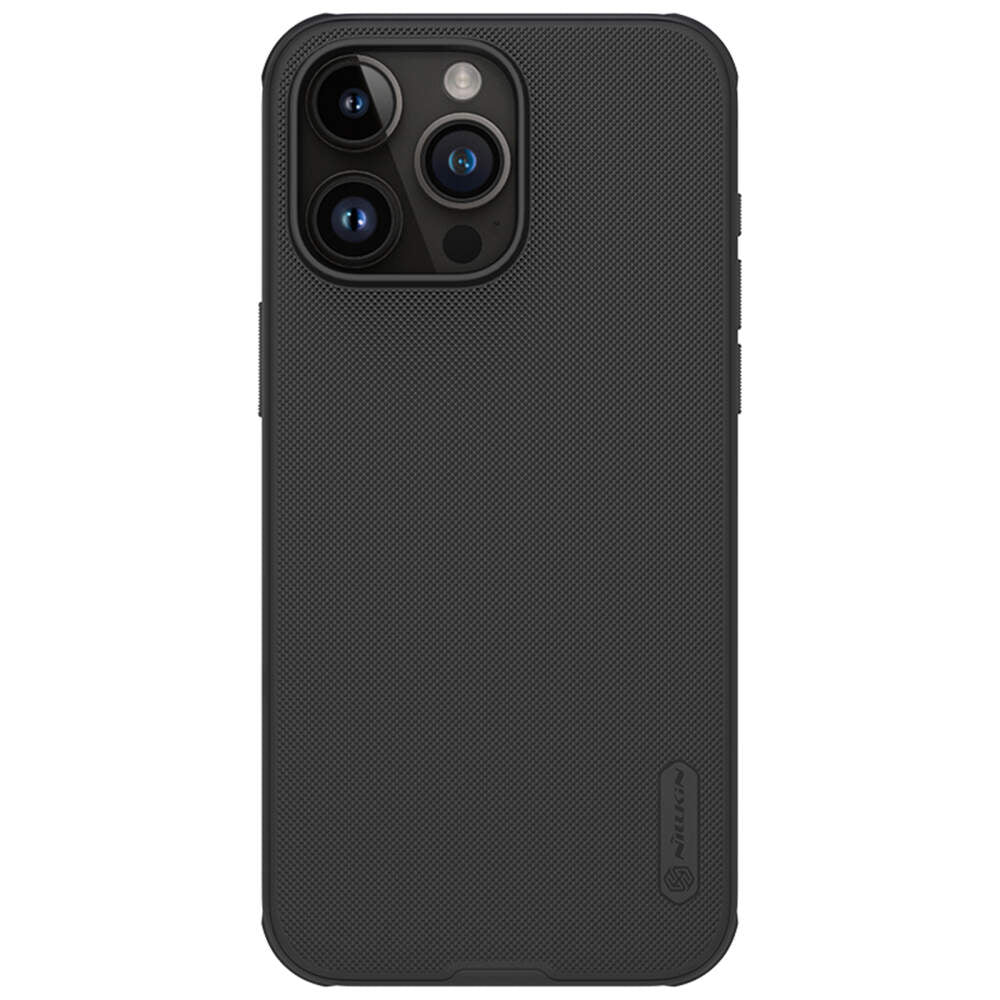 iPhone 15 Pro Max Case Super Frosted Shield Pro - Black