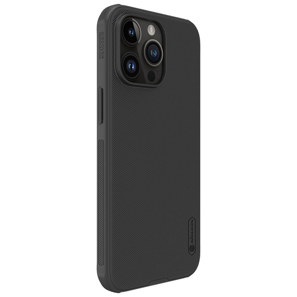 iPhone 15 Pro Max Case Super Frosted Shield Pro - Black