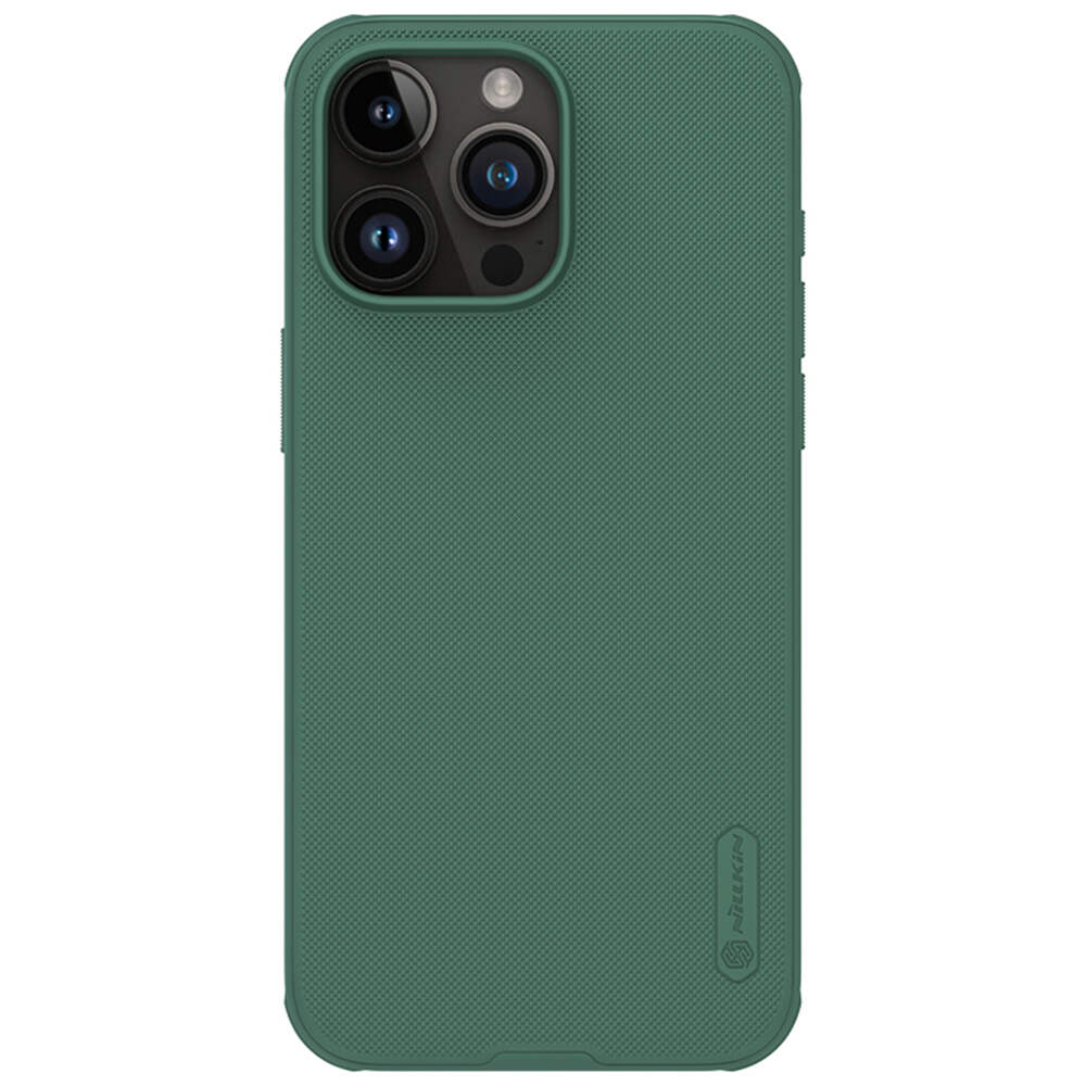 iPhone 15 Pro Max Case Super Frosted Shield Pro Deep Green