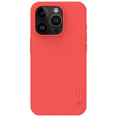 iPhone 15 Pro Case Protective Super Frosted Shield - Red