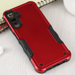 Samsung Galaxy A14 5G Case Non-Slip Protective Armor - Red