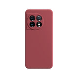OnePlus 11 Case Protective Imitation Liquid Silicone - Red