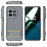 OnePlus 11 Case Protective Shockproof Stand Holder - Grey