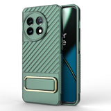 OnePlus 11 5G Case Protective TPU Wavy Textured - Green