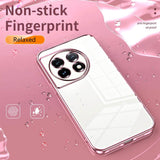 OnePlus 11 Case Transparent Plating Fine Hole - Purple