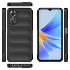 OPPO A17 4G Case Made With Protective Soft TPU - Black