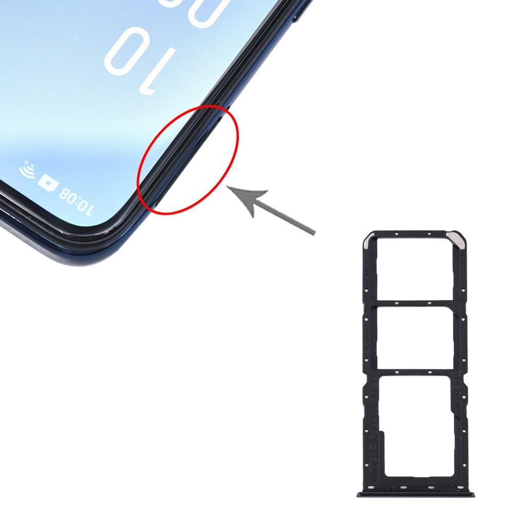 OPPO A91 / Reno3 4G Replacement SIM Card Tray Slot - Black