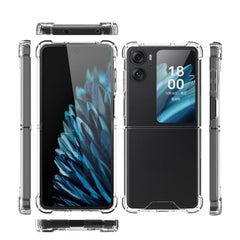 OPPO Find N2 Flip Case Shockproof Protective - Clear Transparent