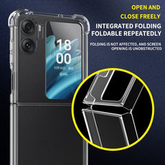 OPPO Find N2 Flip Case Shockproof Protective - Clear Transparent