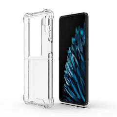 OPPO Find N2 Flip Case Shockproof Protective - Clear Transparent