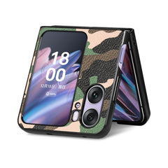 OPPO Find N2 Flip Case Slim and Protective - Camouflage Green