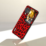 OPPO Find N3 Flip Case Protective Edge Leopard - Red Leopard