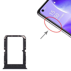 OPPO Find X3 Lite / Reno5 5G SIM Card Tray Replacement - Black