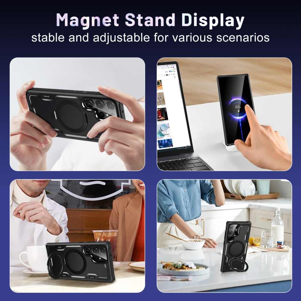 Samsung Galaxy S23 5G Case Magnetic Holder - Black